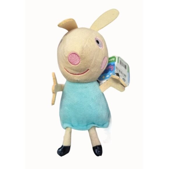 Just Play Peppa Pig Rebecca Rabbit 8” Soft Plush Toy Kids Gift - Picture 1 of 5